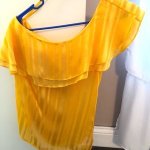 One shoulder Michael Kors top